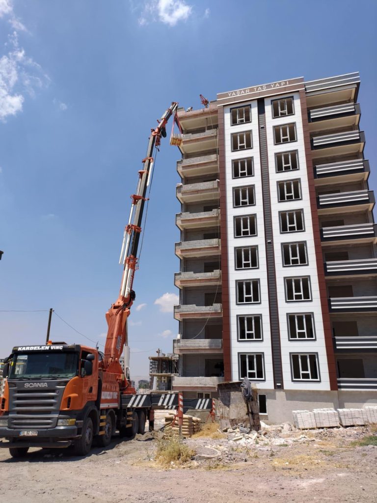 Çatı Montaj Vinç